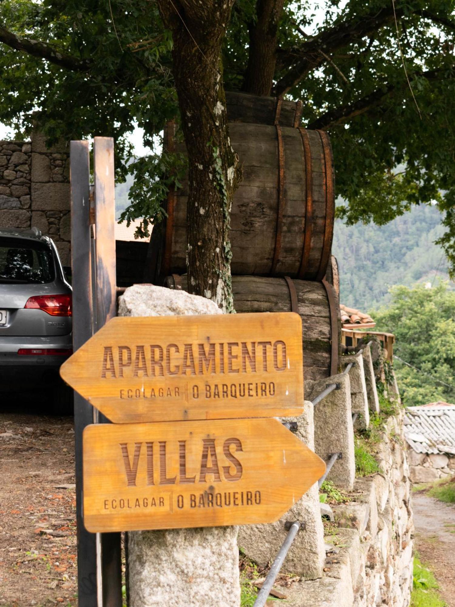 Villa Ecolagar O Barqueiro Pantón Esterno foto